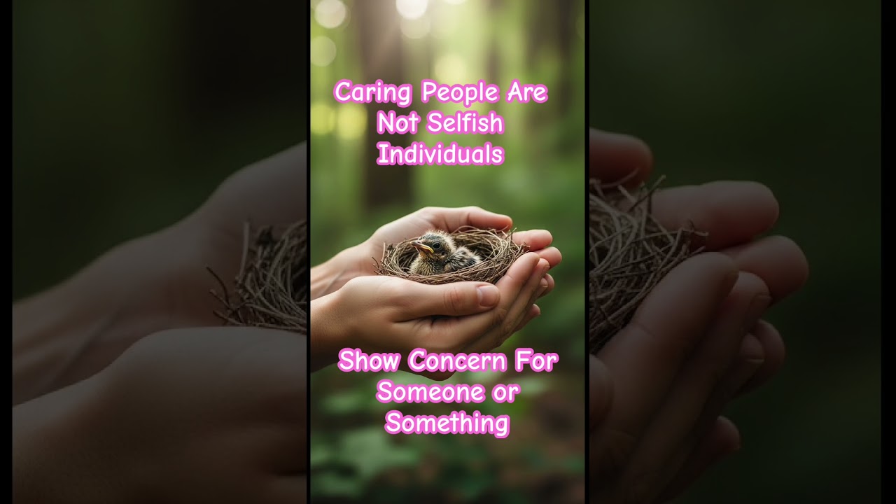 Заботливые люди — не эгоисты 