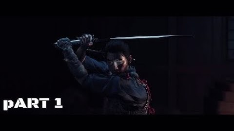 GHOST OF TSUSHIMA walkthrough Gameplay part 1 - INTRO ( PS4 PRO )