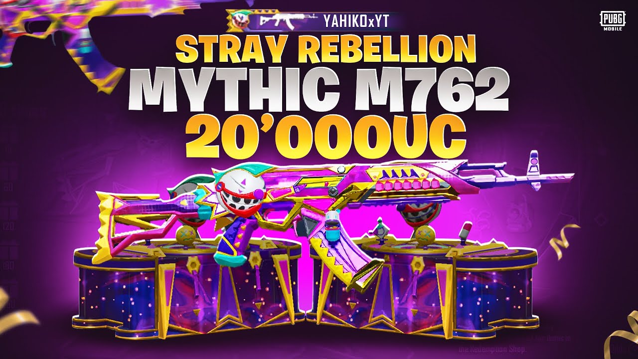 STRAY REBELLION M762 SPIN OPENING | MAXING OUT NEW FOOL M762 GUN SKIN | NEW M762 GUN SKIN  