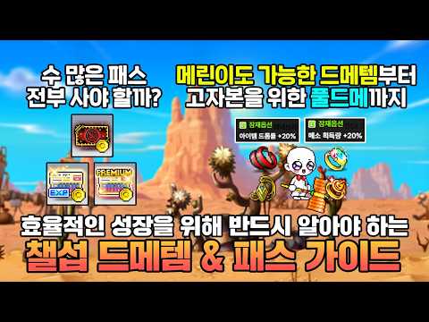 챌섭 챌린저를 위해선 선택이 아닌 필수입니다! 챌린저스 월드 드메템 세팅 & 패스 우선순위 총정리