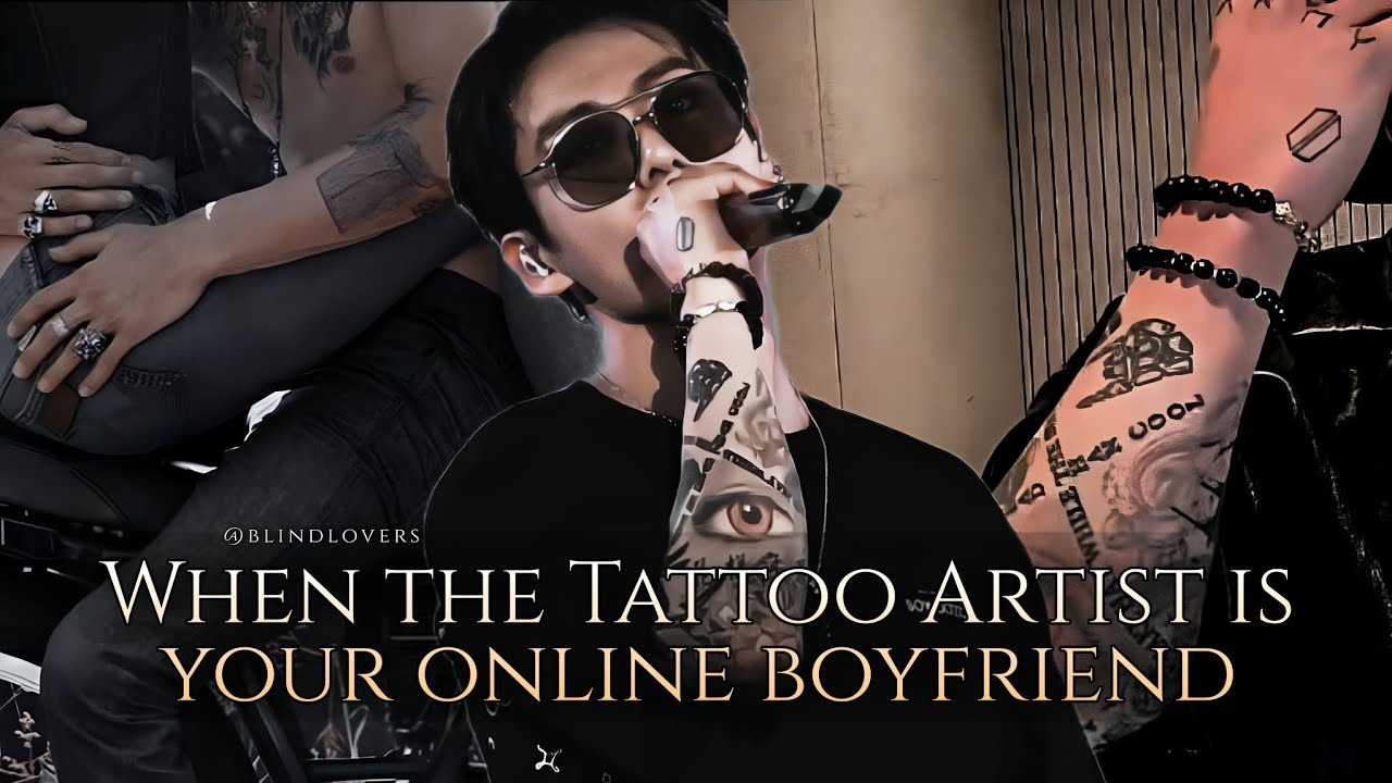 When the Tattoo Artist is your online Boyfriend - Jungkook ff/ oneshot #btsff