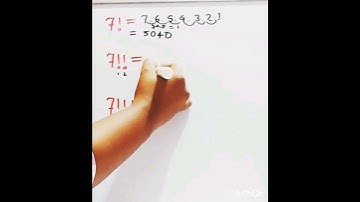Factorial,Double Factorial & Triple Factorial Math|| #maths#mathematics#shorts#viral#mathskills#yt