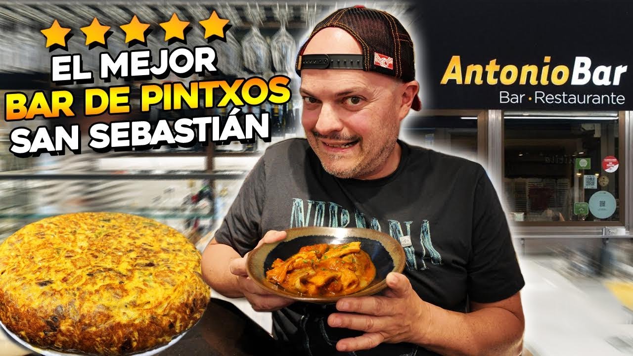 Comiendo El MEJOR BAR DE PINTXOS DE SAN SEBASTIAN según Berasategui, Arzak y Roncero *LA TORTILLA 😱*