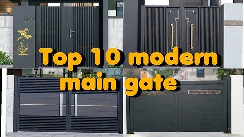 Top 10 modern main gate || latest main gate design || #latest #maingate #design