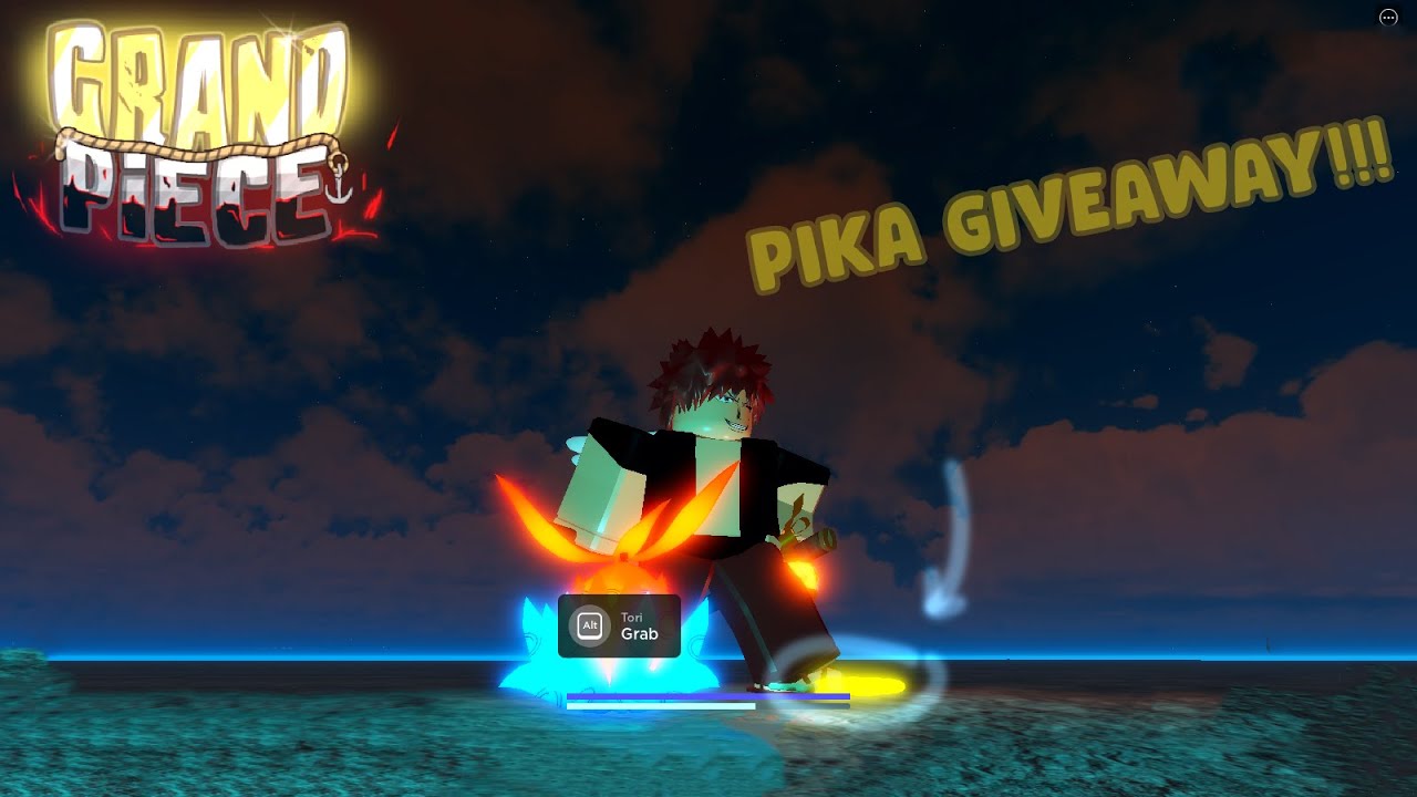 [GPO] Pika GiveAway!! Grand Piece Online YouTube