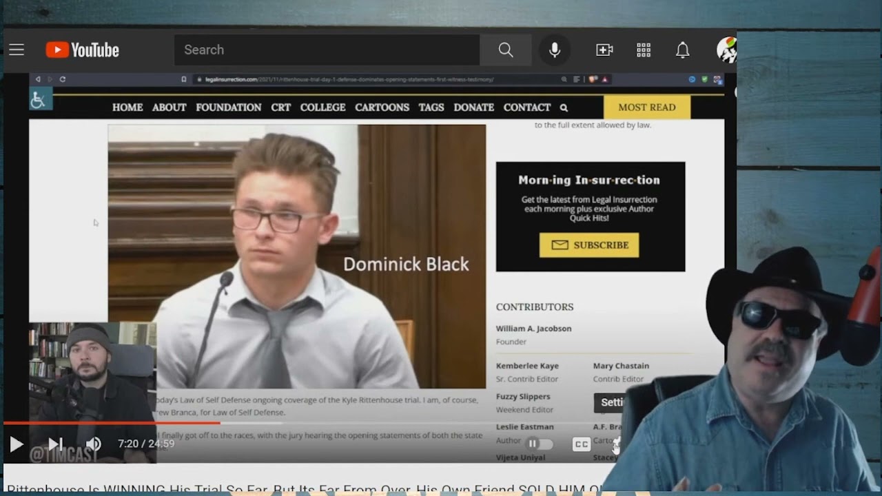 Kyle Rittenhouse Jumps the Shark over Dominick Black. What Was He Thinking!?!?