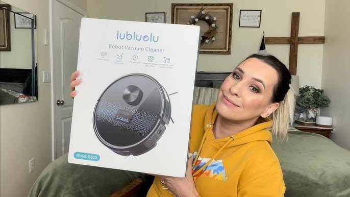 Lubluelu Robot Vacuum and Mop Combo 4000Pa, LiDAR Navigation, 3 in 1  Robotic Vacuum Cleaner with Laser, 5 Smart Mapping,10 No-go Zones, App/Alexa