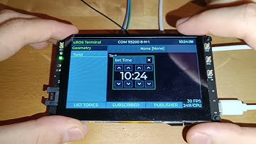 Micro-ROS Terminal UI