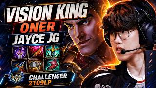 Oner Jayce Vision Master Jungle Drives Neutral Objectives and Skirmishes