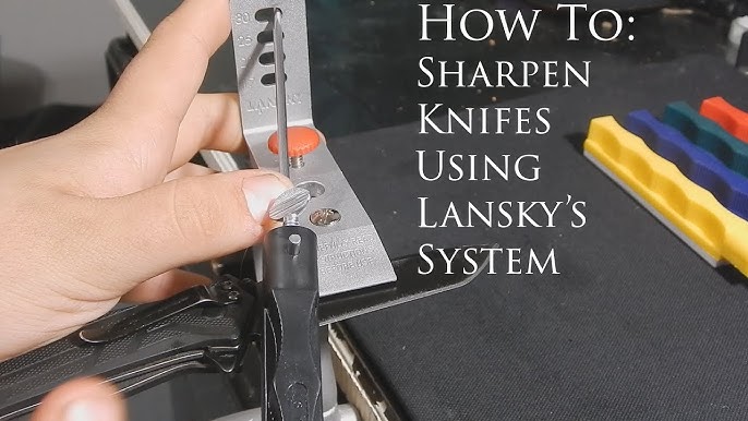 Steel Apex Edge Wicked Lansky Knife Sharpener Sharpening System Fix Angle  Sharpener Knife Sharpener Tool Kit