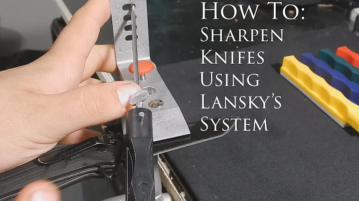 Lansky Sharpening System Instructions