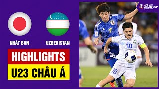 Highlights: U23 Nhật Bản - U23 Uzbekistan | Tạch pen quá cay đắng, bùng nổ đòn kết liễu phút 90