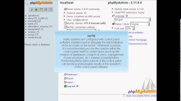 Deleting records via phpMyAdmin