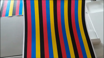 Print color test page from service mode on Canon IR Advance C5030 / C5035 / C5045 / C5051