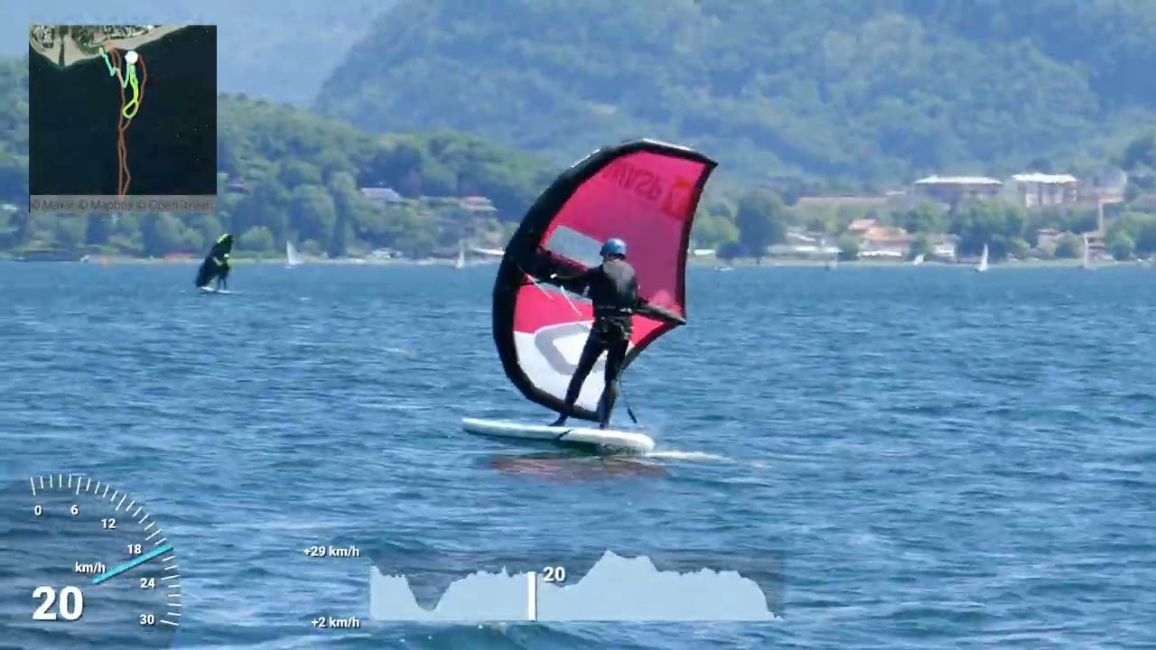 Gong X Over XL V3 FG - Hipe First 5'5 - 4m² Ozone Wasp- Lake Como Italy Whip Prazkhanal Pixabay