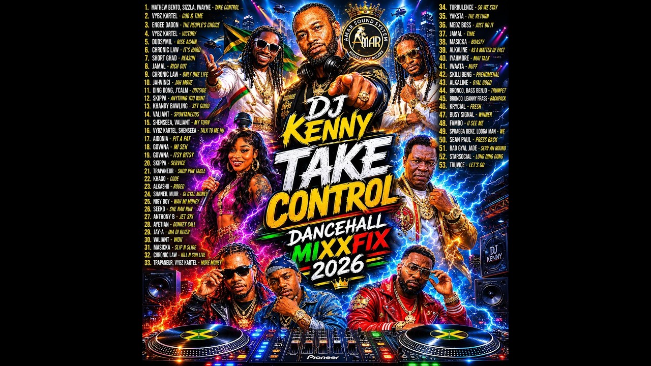 Watch DJ KENNY TAKE CONTROL DANCEHALL MIXXFIX 2026 on YouTube Watch DJ KENNY TAKE CONTROL DANCEHALL MIXXFIX 2026 on YouTube