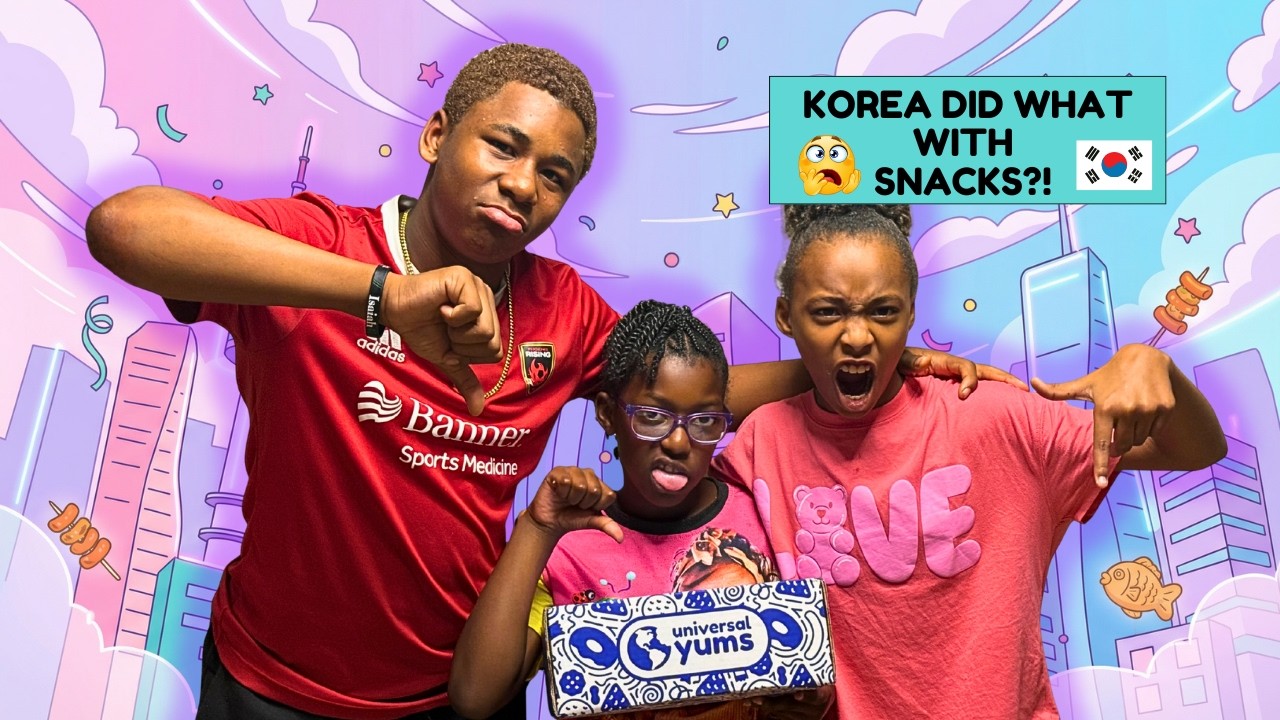 We Tried Korean Snacks… Some of These Were SHOCKING😳