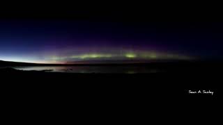Northern Lights in Skeld (Shetland)