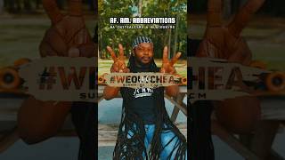 AF. AM. Abbreviations: BA Initialisms & Blacronyms #weoutchea #education #aae #linguistics #wps 🐊👀