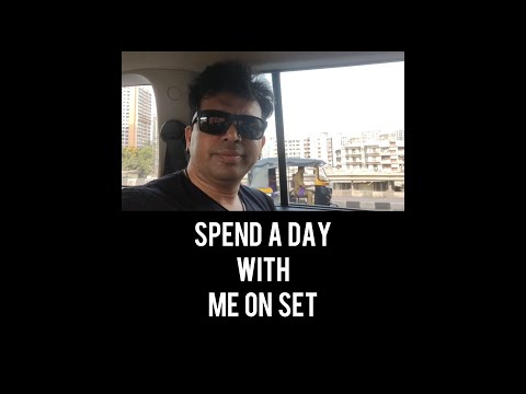 Spend a day with me on set | #amittandon #shorts #trending