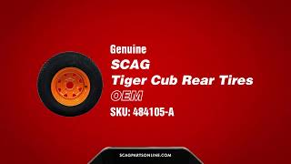 Scag Tiger Cub Rear Tires 484105 OEM