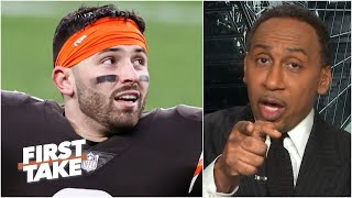 ESPN FIRST TAKE | Stephen A Smith & Max: Can Baker Mayfield lead Browns to upset win over Steelers