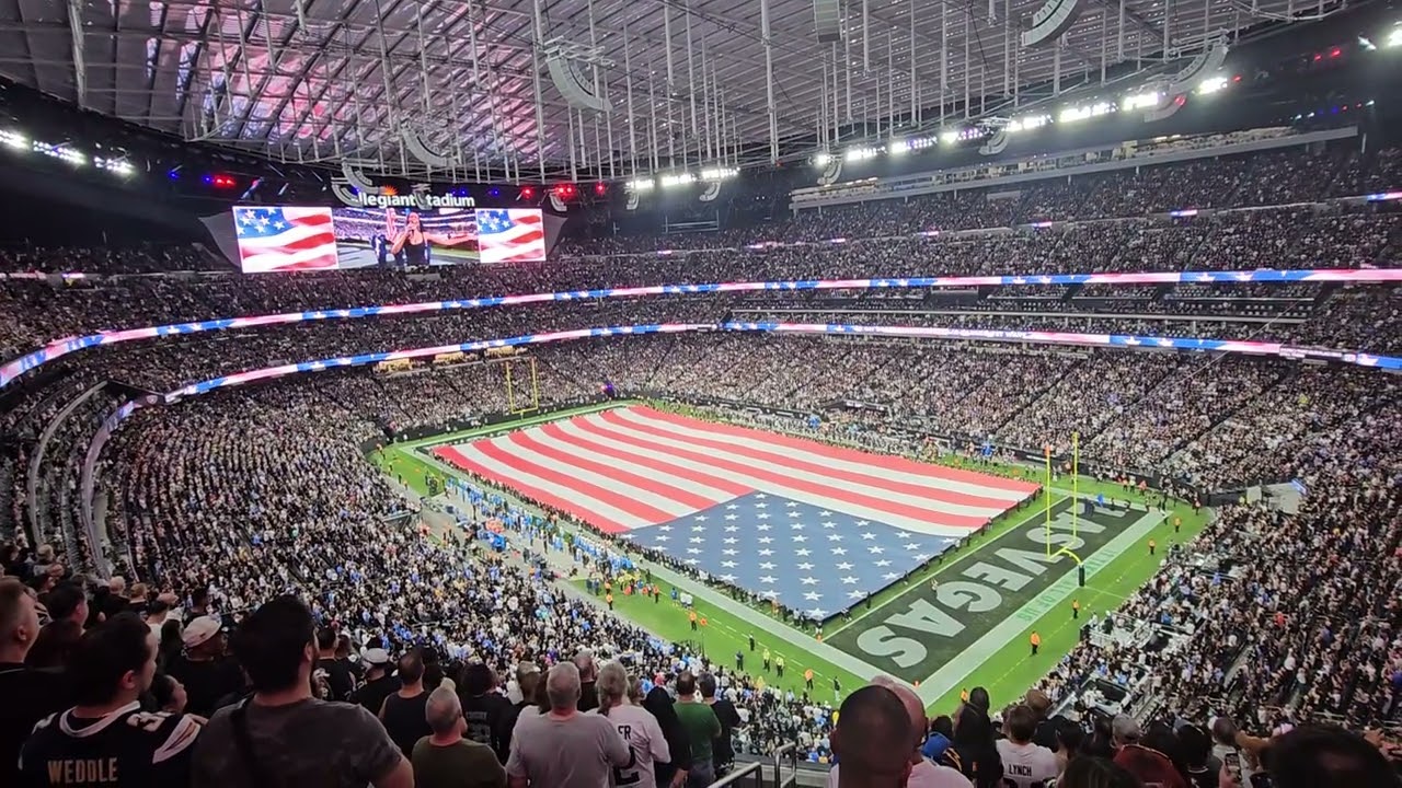 Michelle Williams National Anthem 9-15-25   Monday Night Football Chargers at Raiders