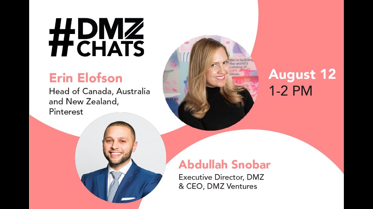 DMZ Fireside Chats Erin Elofson, Head of Canada, Australia and New