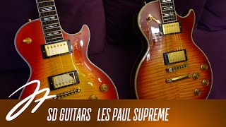 Обзор на диване - SD guitars - Les Paul Supreme