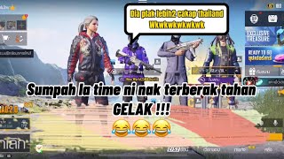 PRANK CAKAP THAILAND DEKAT RANDOM PUBG | AUTO KUCA KACIR TAHAN GELAK