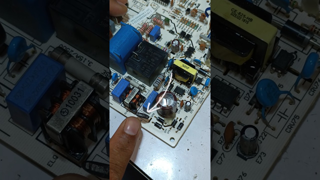 Ремонт неисправной цепи кондиционера