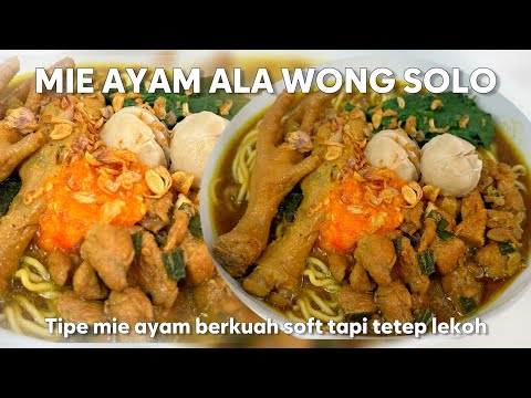Resep Mie Ayam Solo Asli