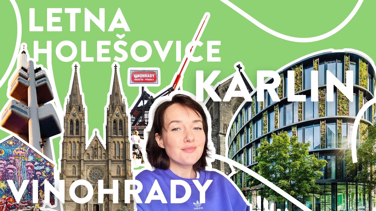 The Day Outside Prague's City Center. Alternative Districts: Letna, Holesovice, Karlin, Vinohrady