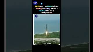 evolution of spacex reusable rocket 🚀 #rocket #spaceX
