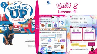Everybody Up 3 - Unit 5 - Fun is the park - Lesson 4 - Adjectives (Including answer key)