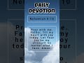 Daily Devotional Prayer April 28, 2026