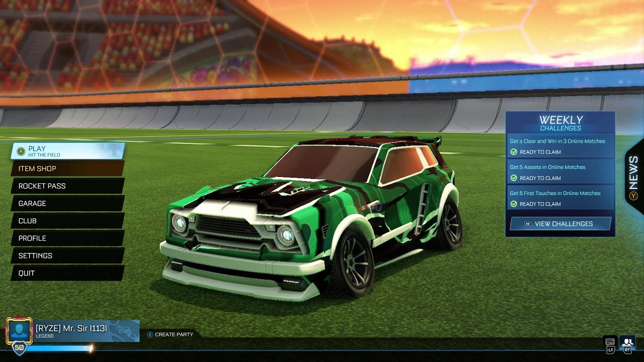 Overwatch Dps & Sup -- Rocket League grind