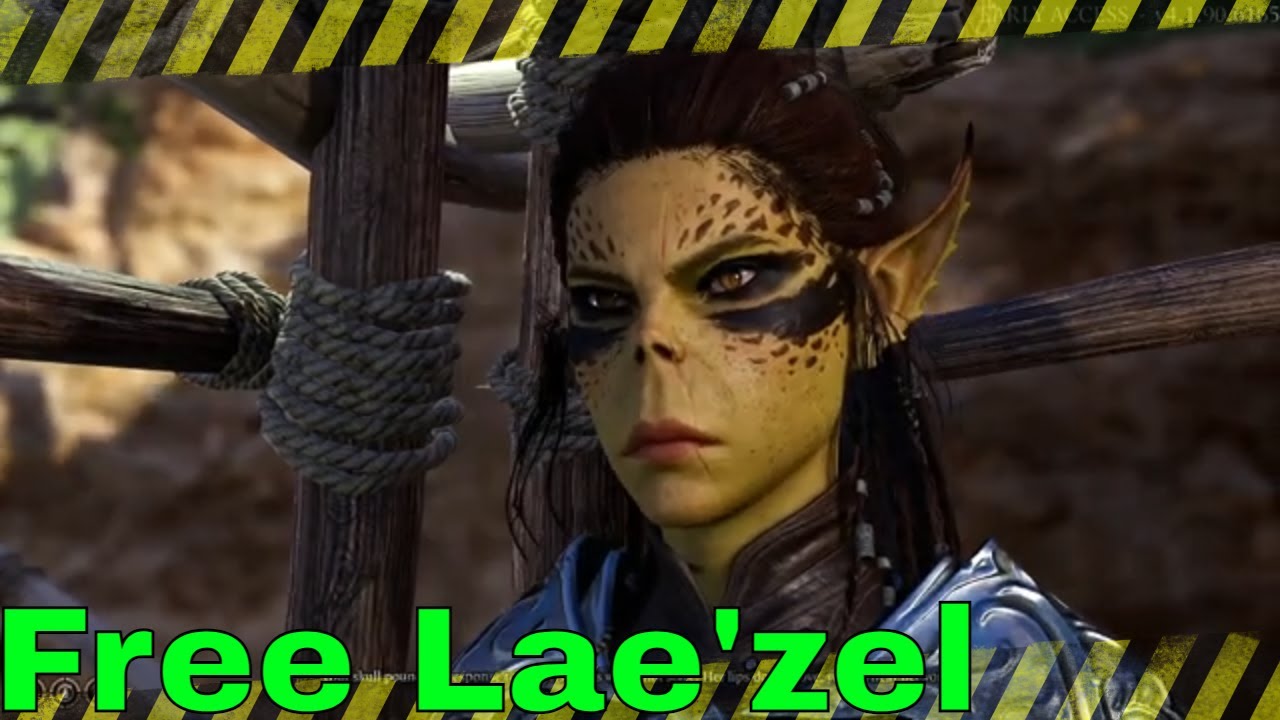 Baldur's gate 3 - Free Lae'zel (BG3 companion) EA Patch 3