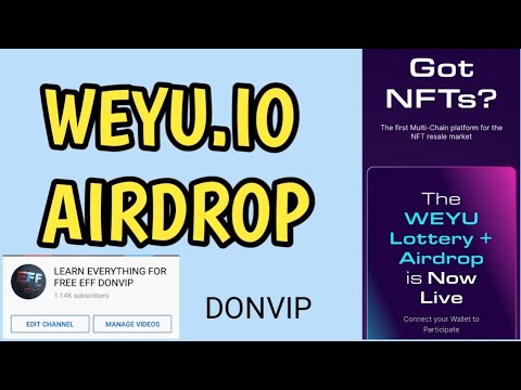 Latest AIRDROP "WEYU" 100% LEGIT. DON'T MISS THIS AIRDROP