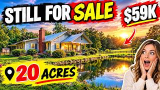 Why Is Nobody Buying These Cheap Georgia Farmhouses With Acreage and Stocked Pond - What’s Wrong
