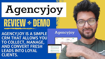 Agencyjoy Review + Demo – Agencyjoy is a CRM collect, manage, and convert leads into loyal clients.
