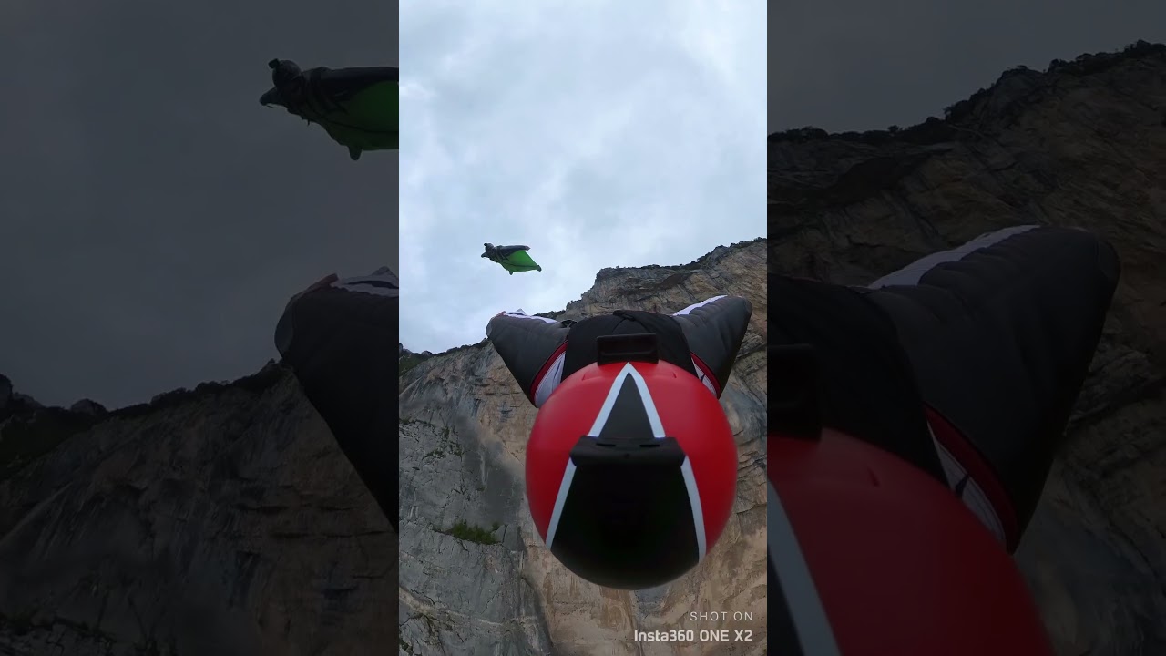 First Wingsuit BASE Flight