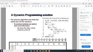 8- Rod Cutting Problem  بالعربي