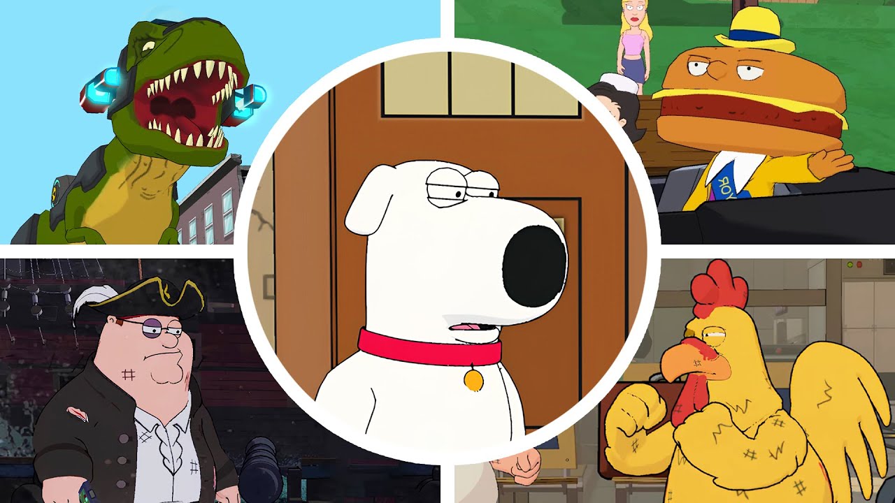 Гриффины: Назад в Мультивселенную — Все боссы + Концовка