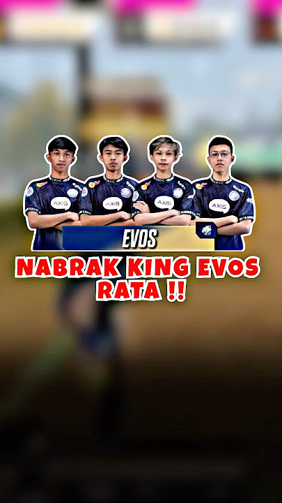 Momen BURIRAM Lari ketakutan ketemu king evos😭‼️ #evosdivine #evos #ewc #ewc2025 #evosjuara #ff