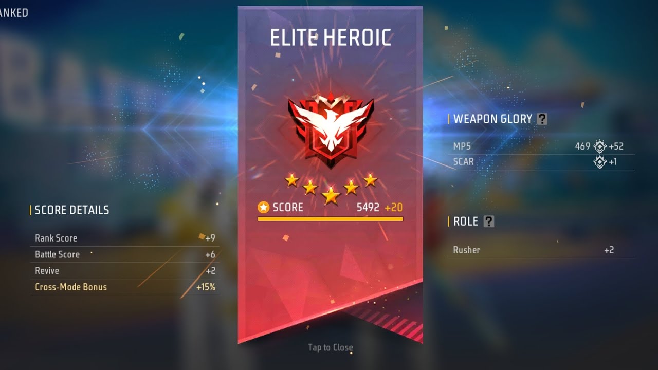 Solo rank match 💪🏻 freefire Ghost criminal aura, 5 star ⭐⭐⭐⭐⭐ heroic