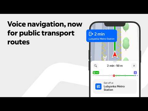 Yandex Maps and Navigator video preview