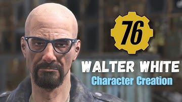 Walter White Character Creation Tutorial for Beginners *Step-by-Step* | Fallout 76
