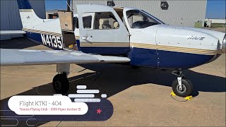 Piper Archer III - KTKI to 4O4