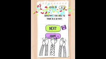 Brain Test: Tricky Puzzles Level 31 Walkthrough Solution Answers Solved